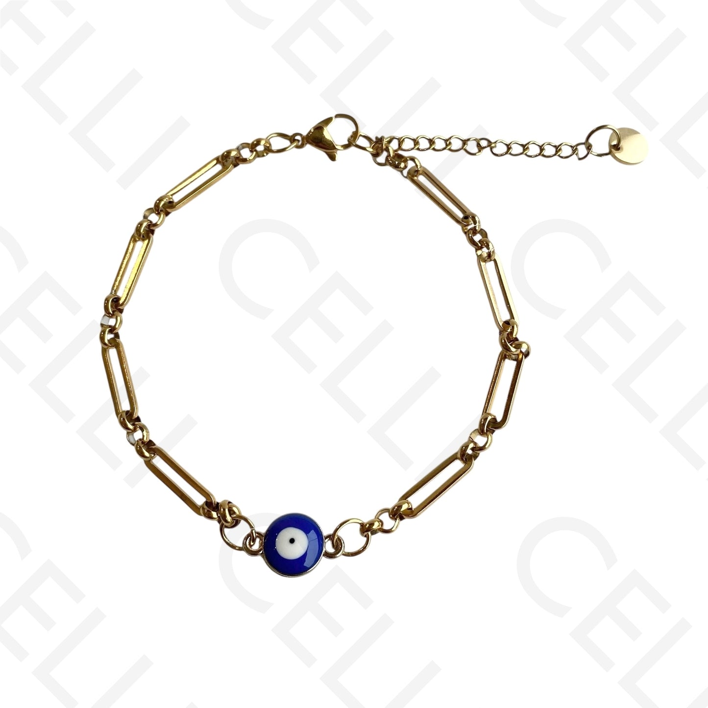 不锈钢手链 - 邪眼