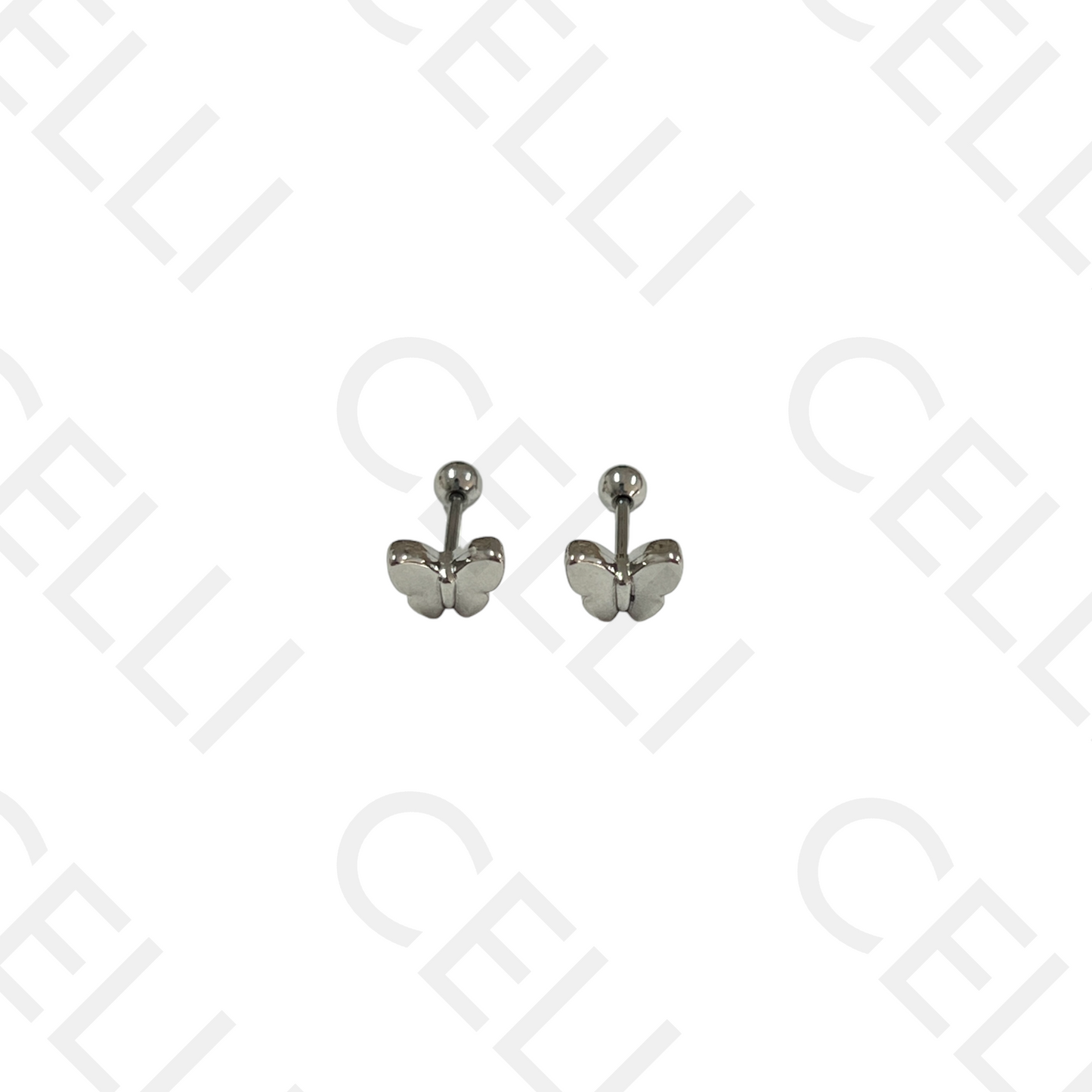 Piercing de Aço - borboleta