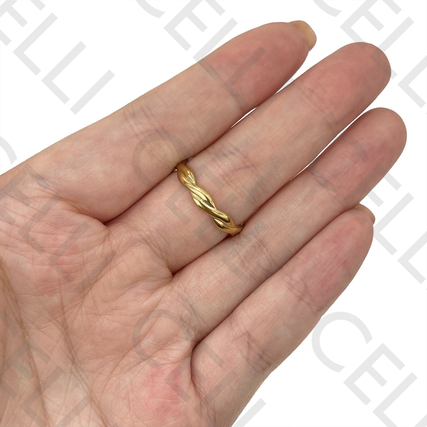 Steel Ring - Twisted