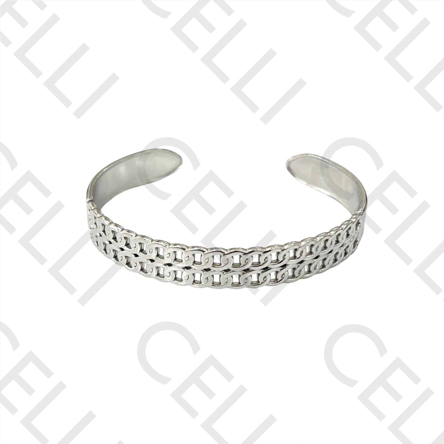 Steel Bracelet - Double Chain