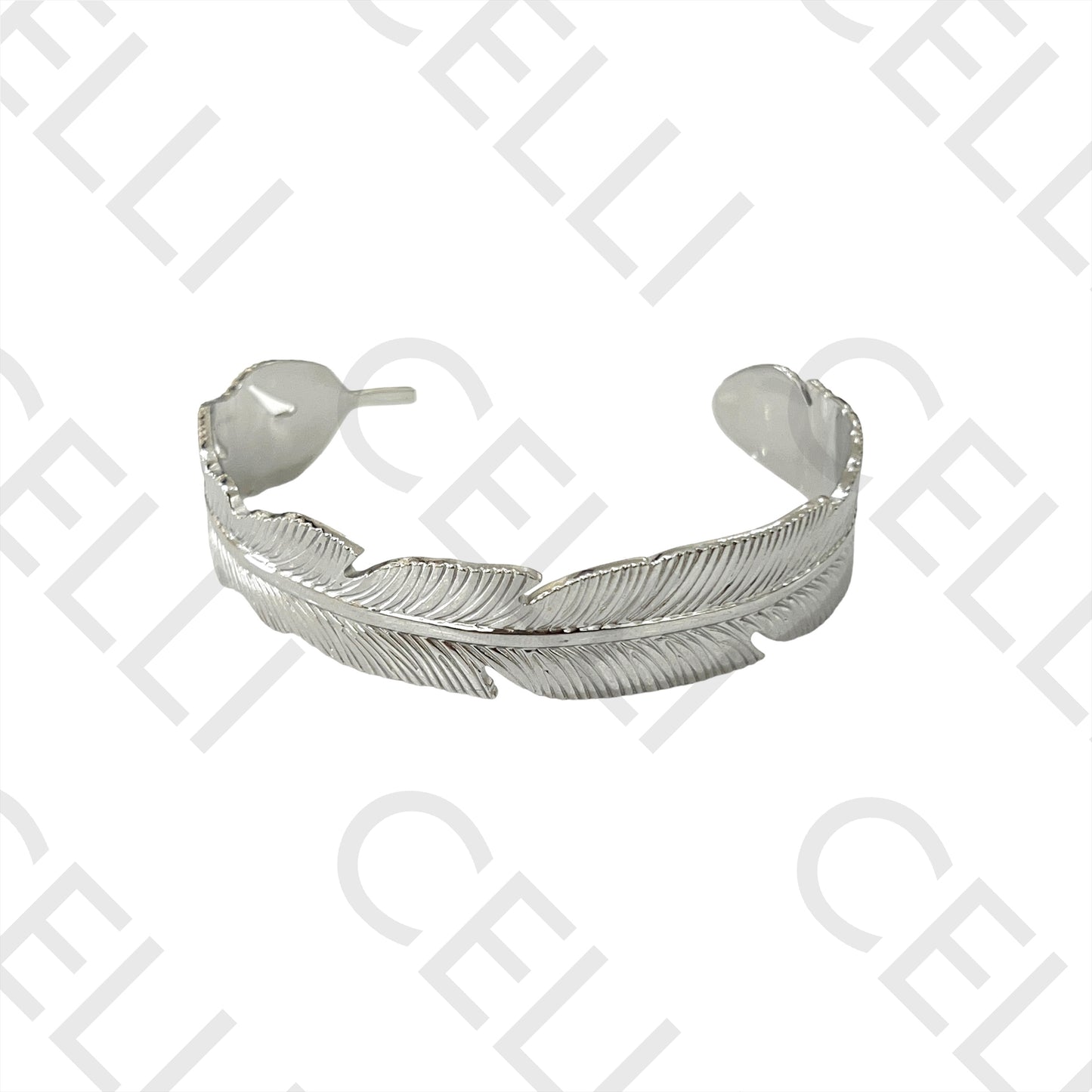 Bracelete de Aço - pena