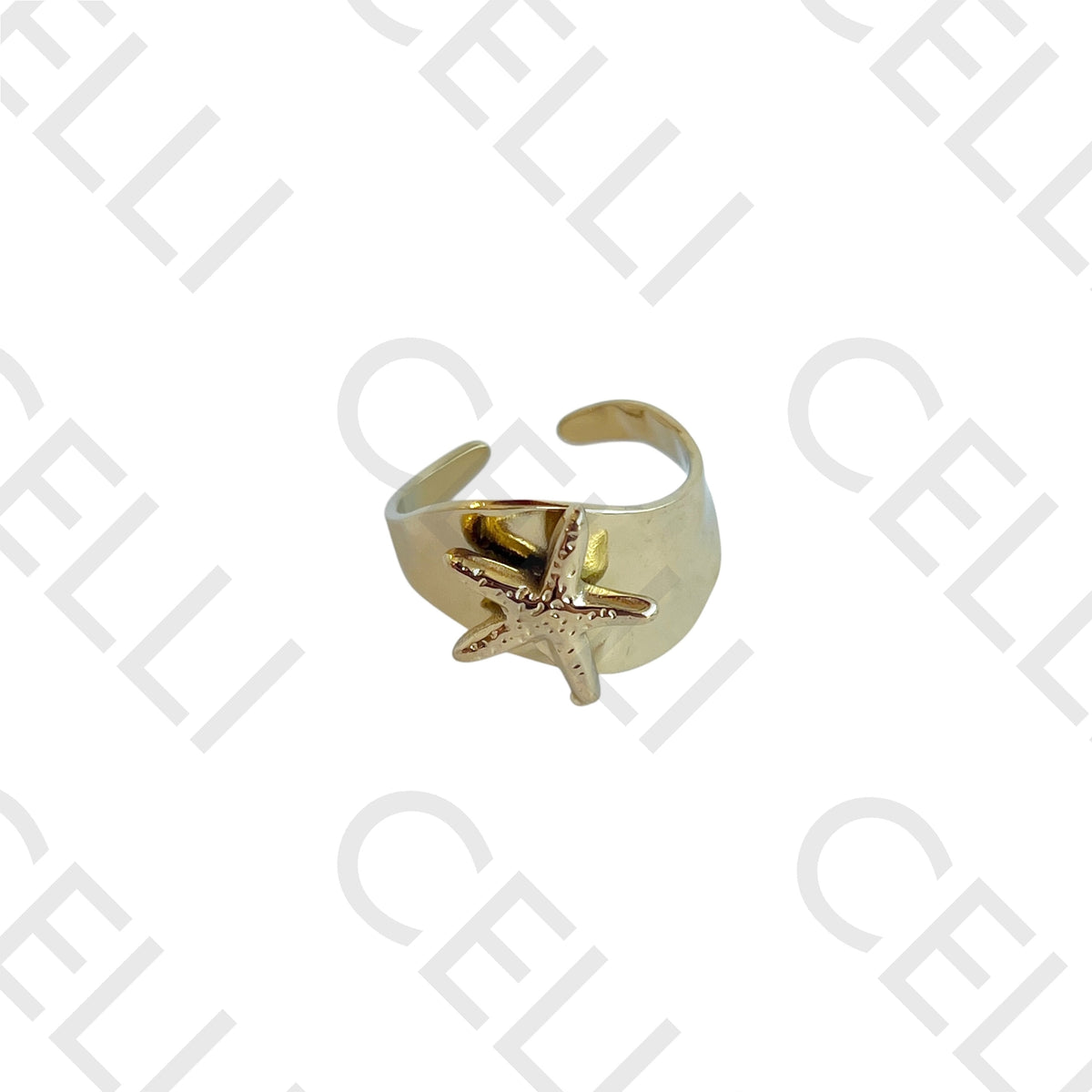 Steel Ring - Starfish