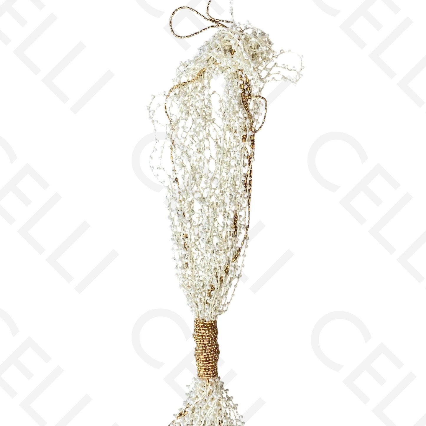 Colar de moda - múltiplo com missangas