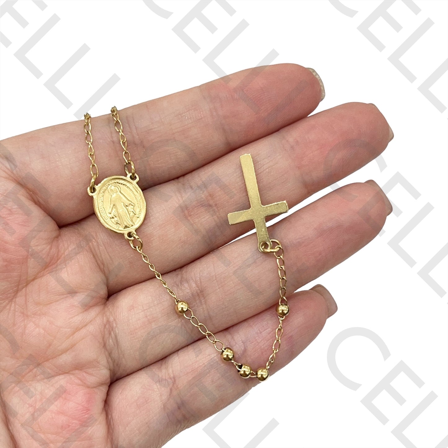 不锈钢项链 - 念珠