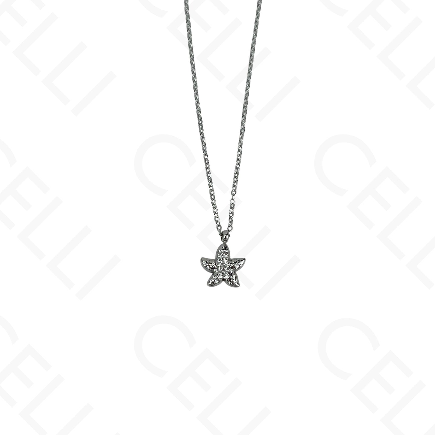Colar de aço - estrela do mar mini