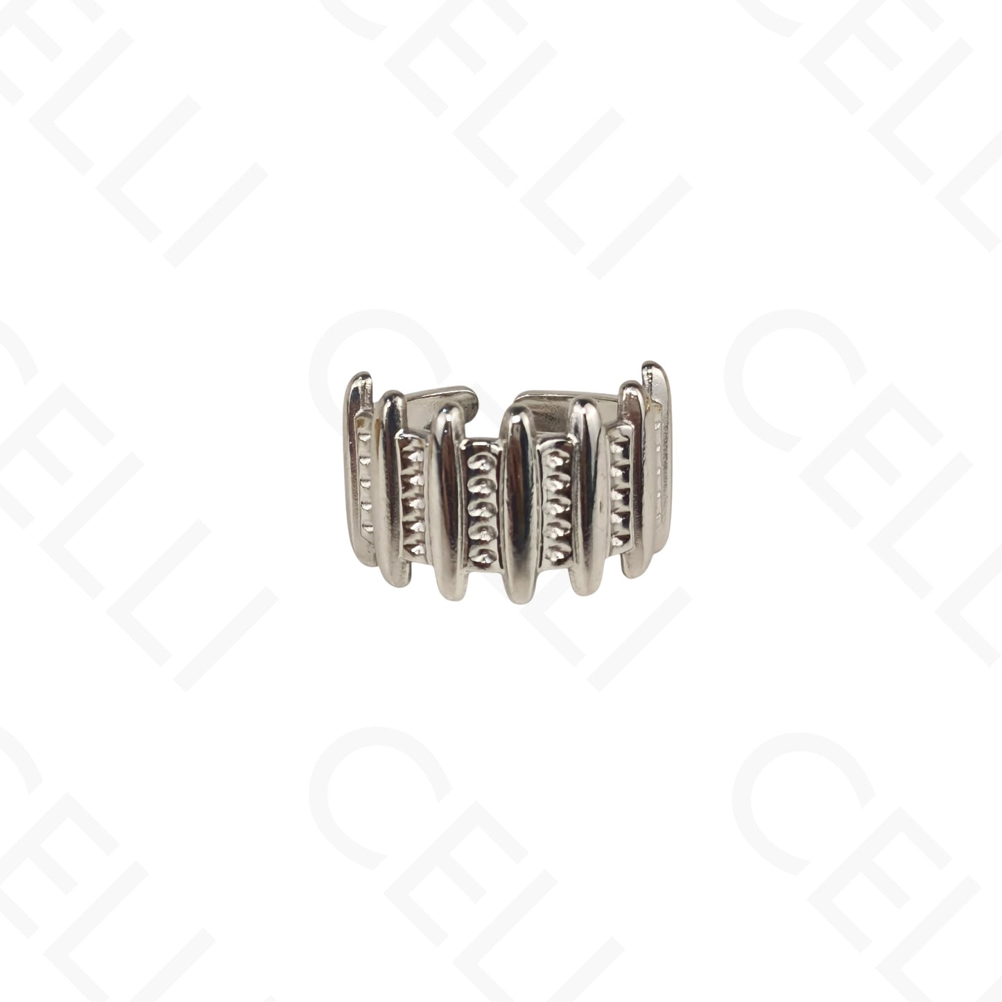 Anel de Aço Ajustável - trabalhado