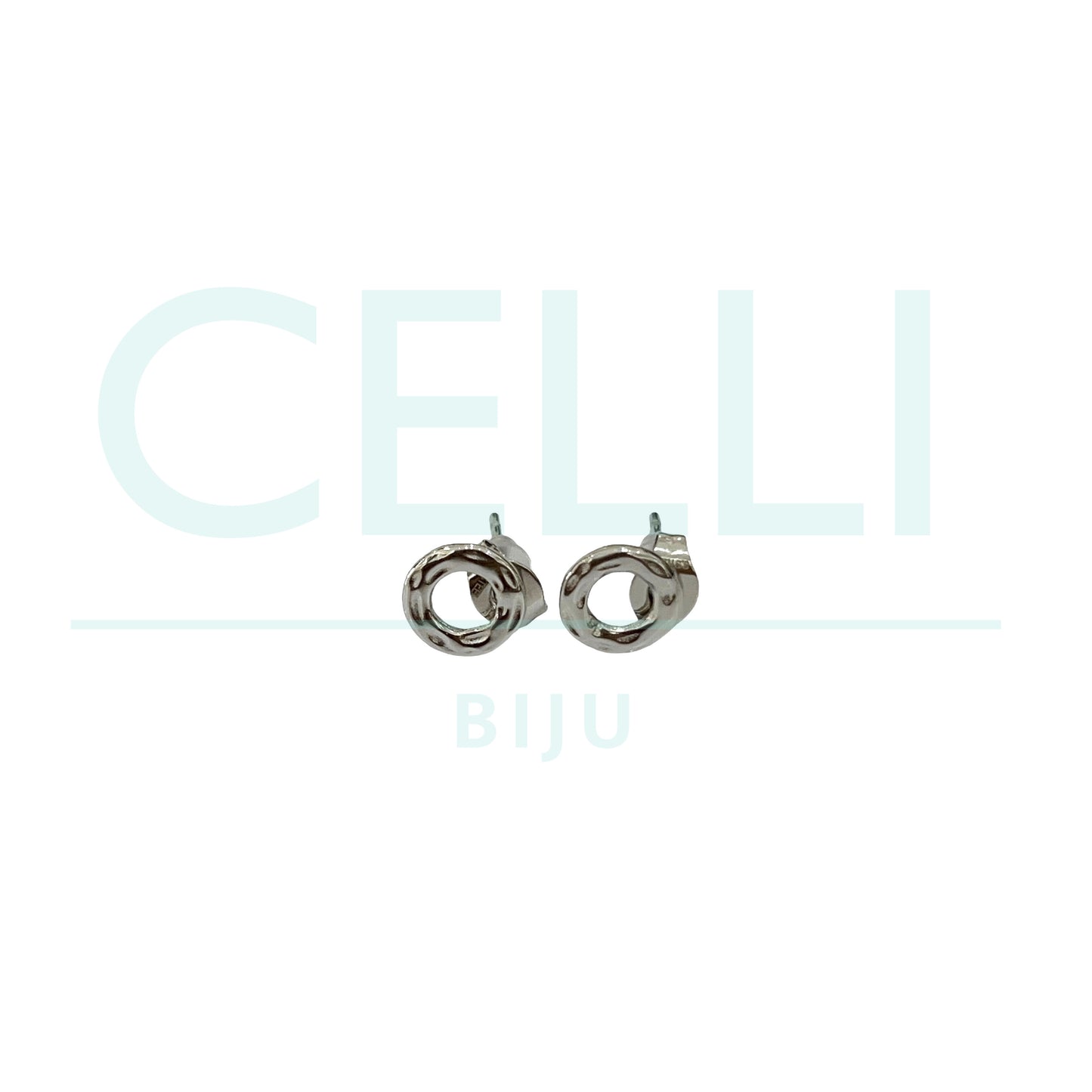 Brinco de Aço com medalhinha mini