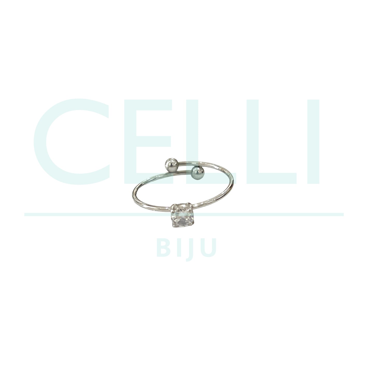 Anel de Aço - brilhante