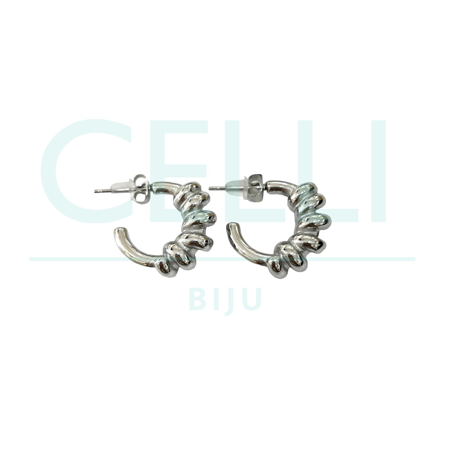 Brinco Argola de Aço - detalhado