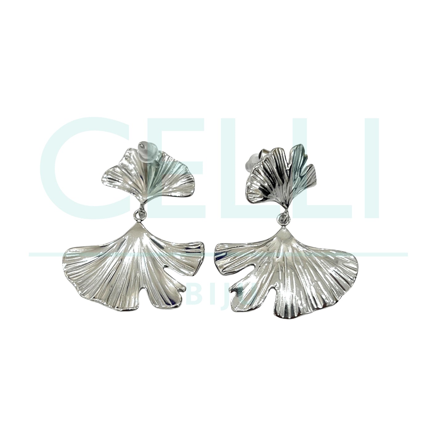 Brinco de Aço - folhas