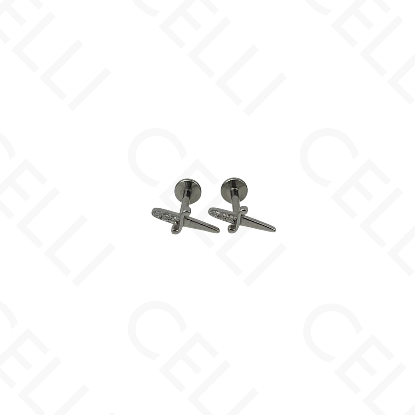 Piercing de Aço - cereja