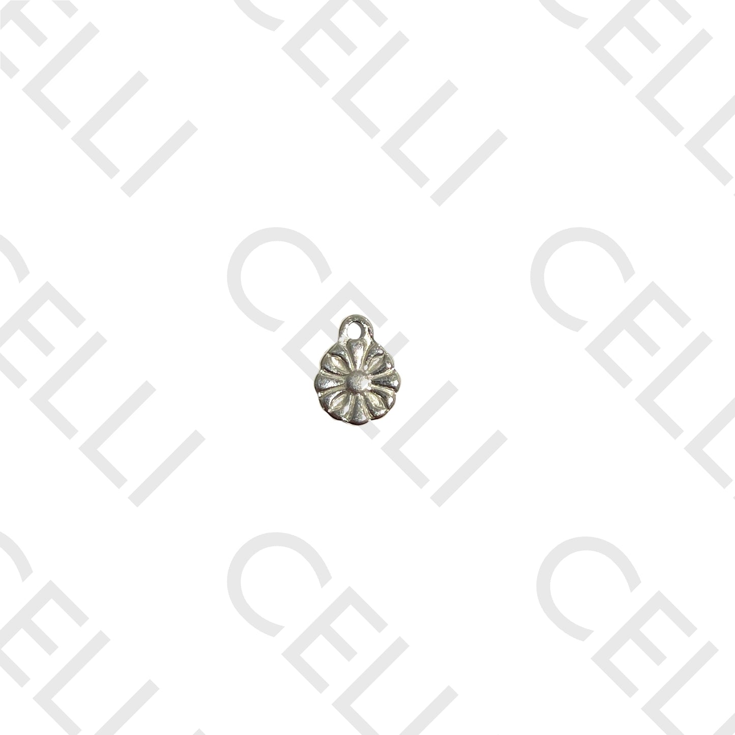 Medalha de Aço - Flor (2 unid.)