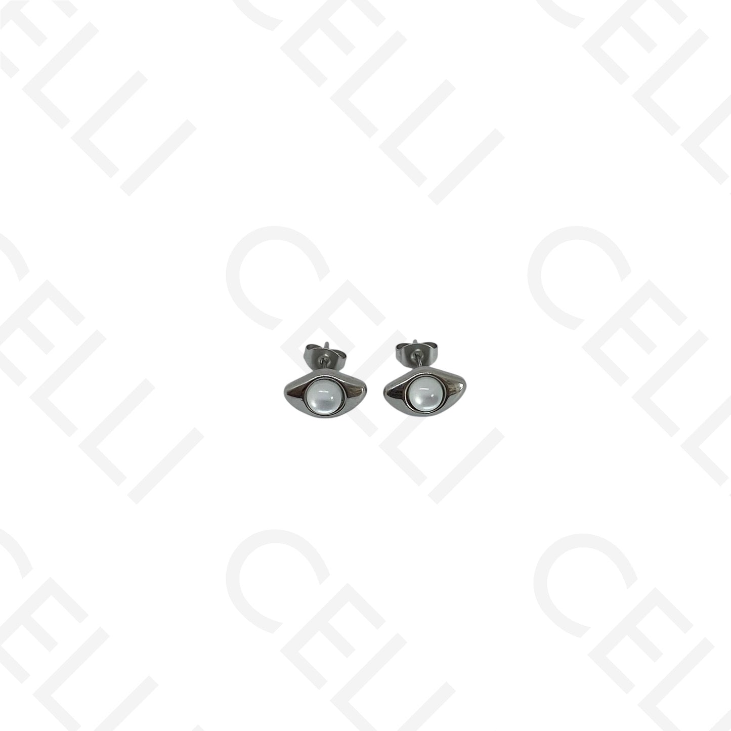 Brinco de aço - olho