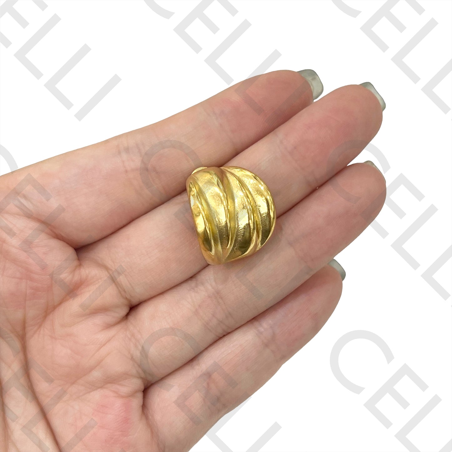 Steel Earring - detailed