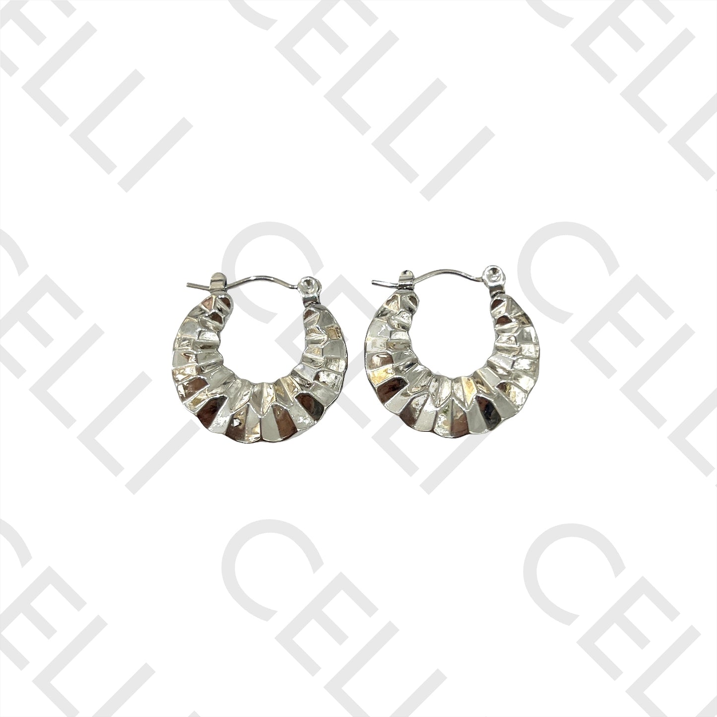 Brincos Argola de Aço - detalhado