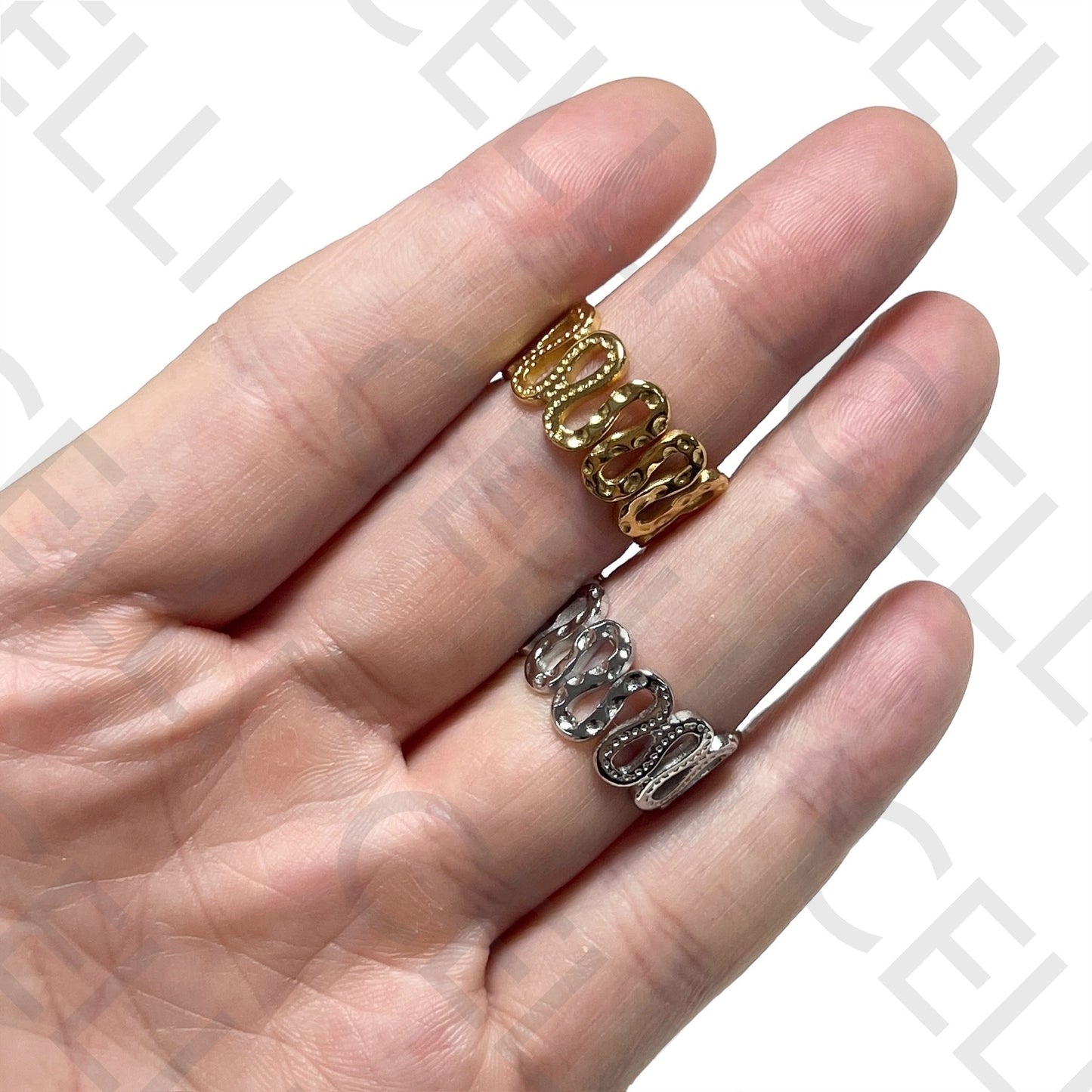 Anillo de acero - corrugado