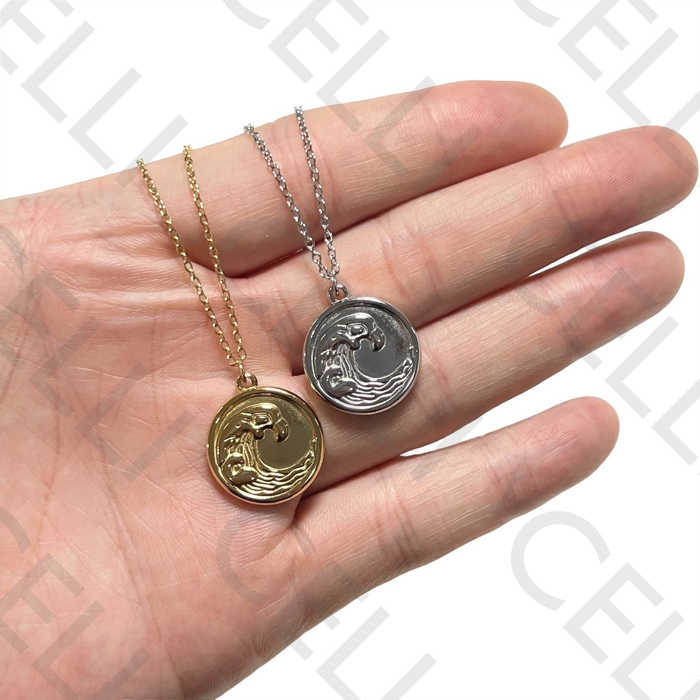 Colar de Aço - onda