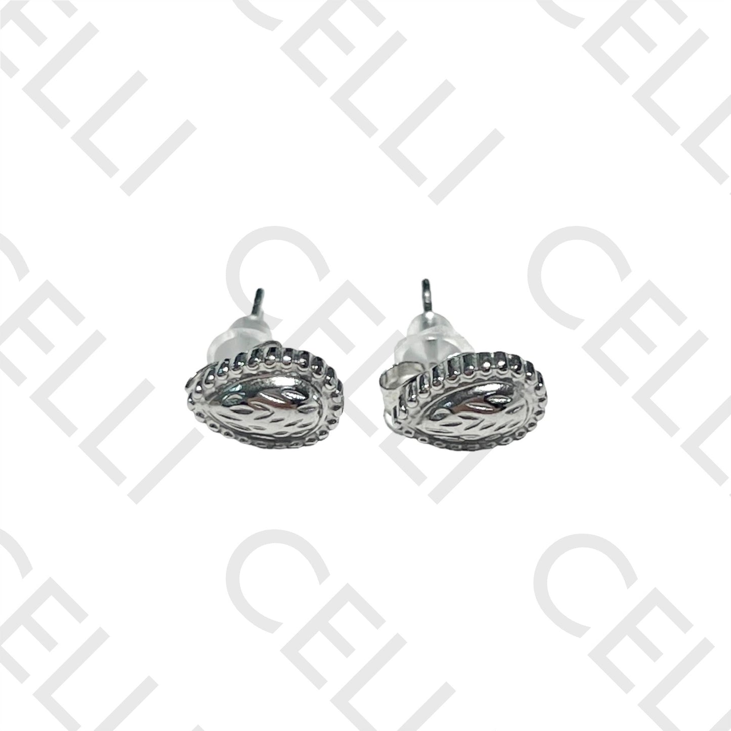 Mini Steel Earring - Avocado