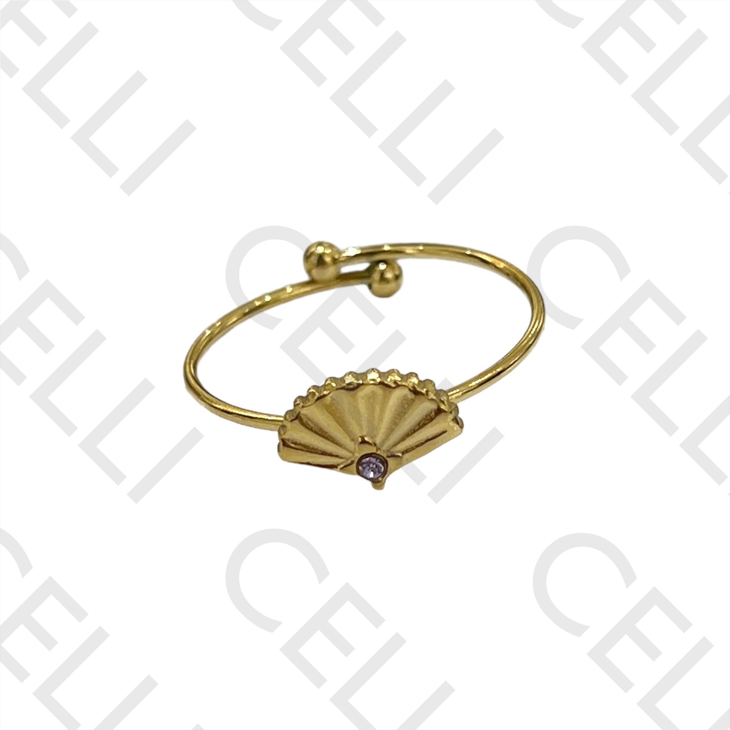 Steel Ring - brilliant fan