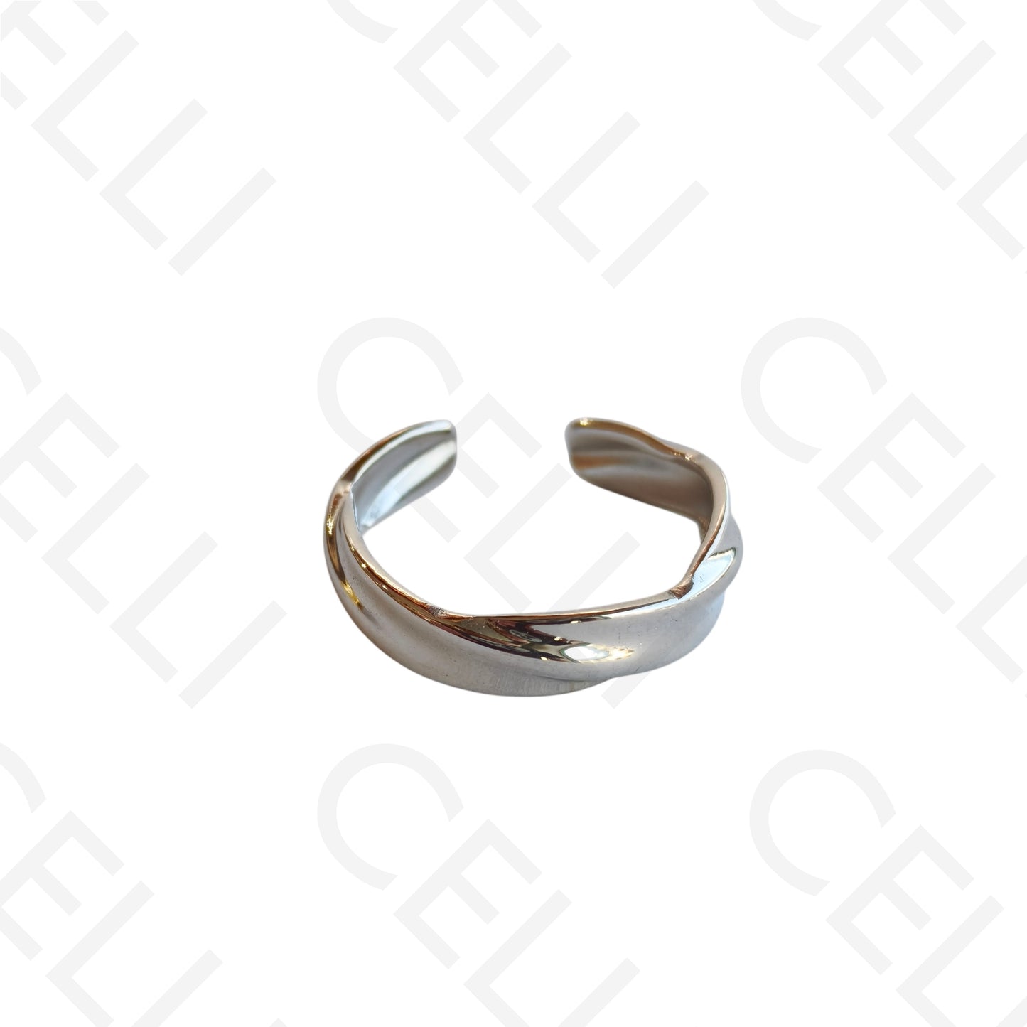 Adjustable Twisted Steel Ring