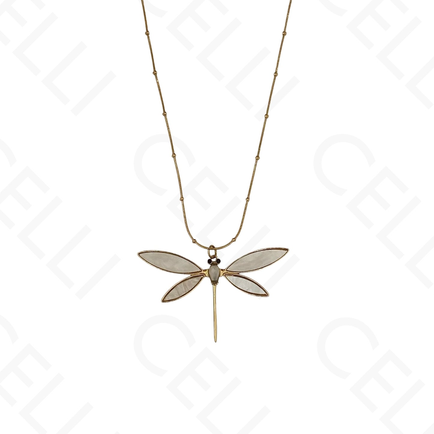 Colar de aço - libelinha