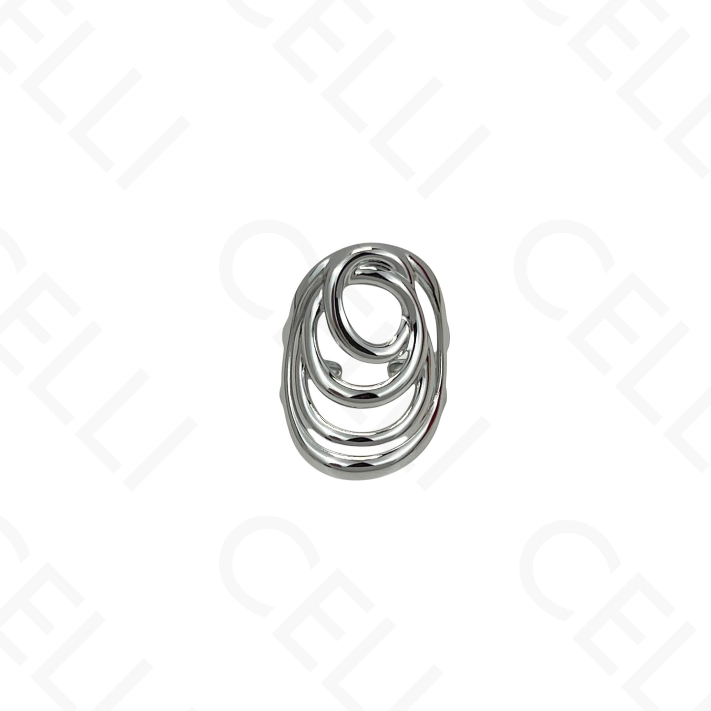 Anillo de Acero Ajustable - circular