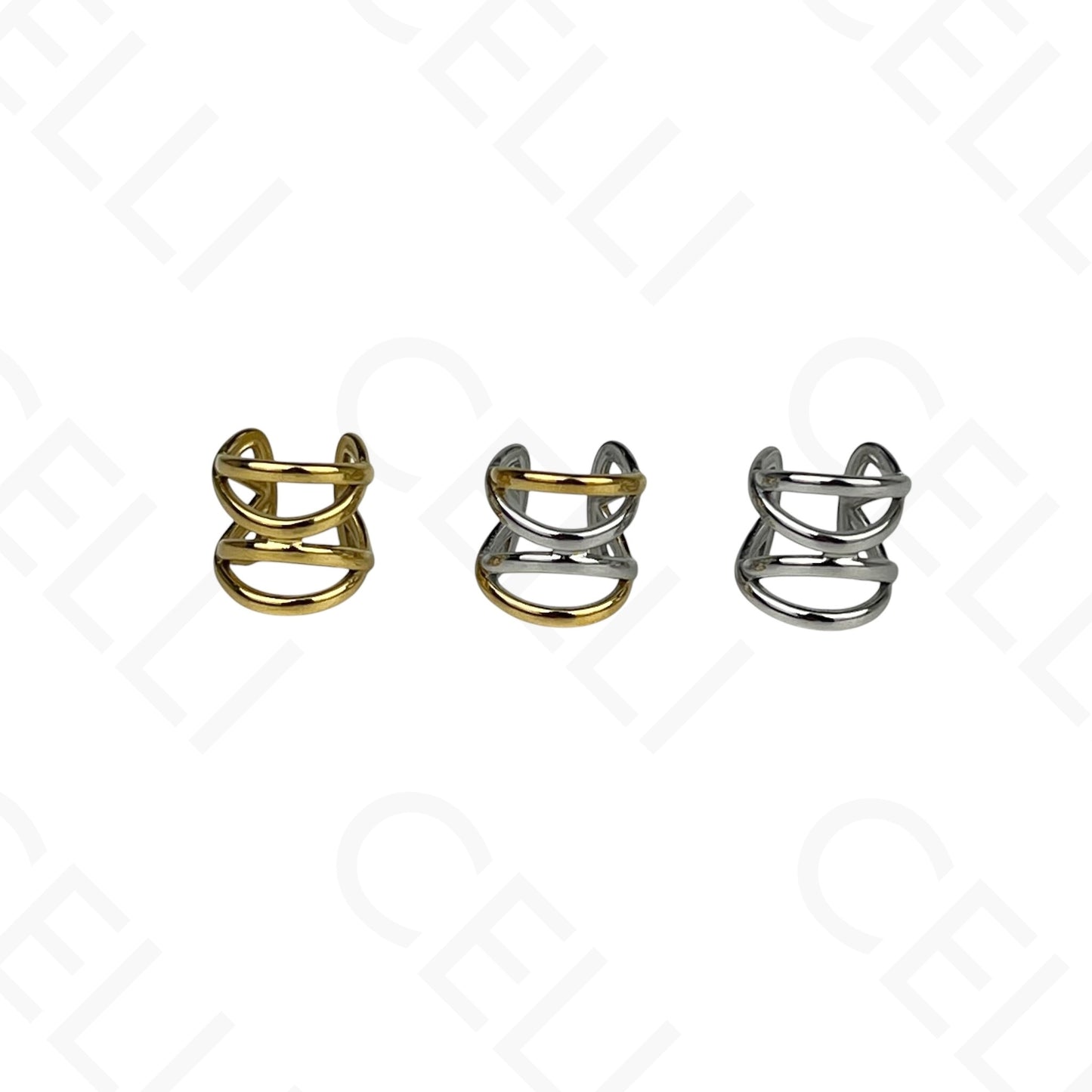 Steel Earcuff - Balls