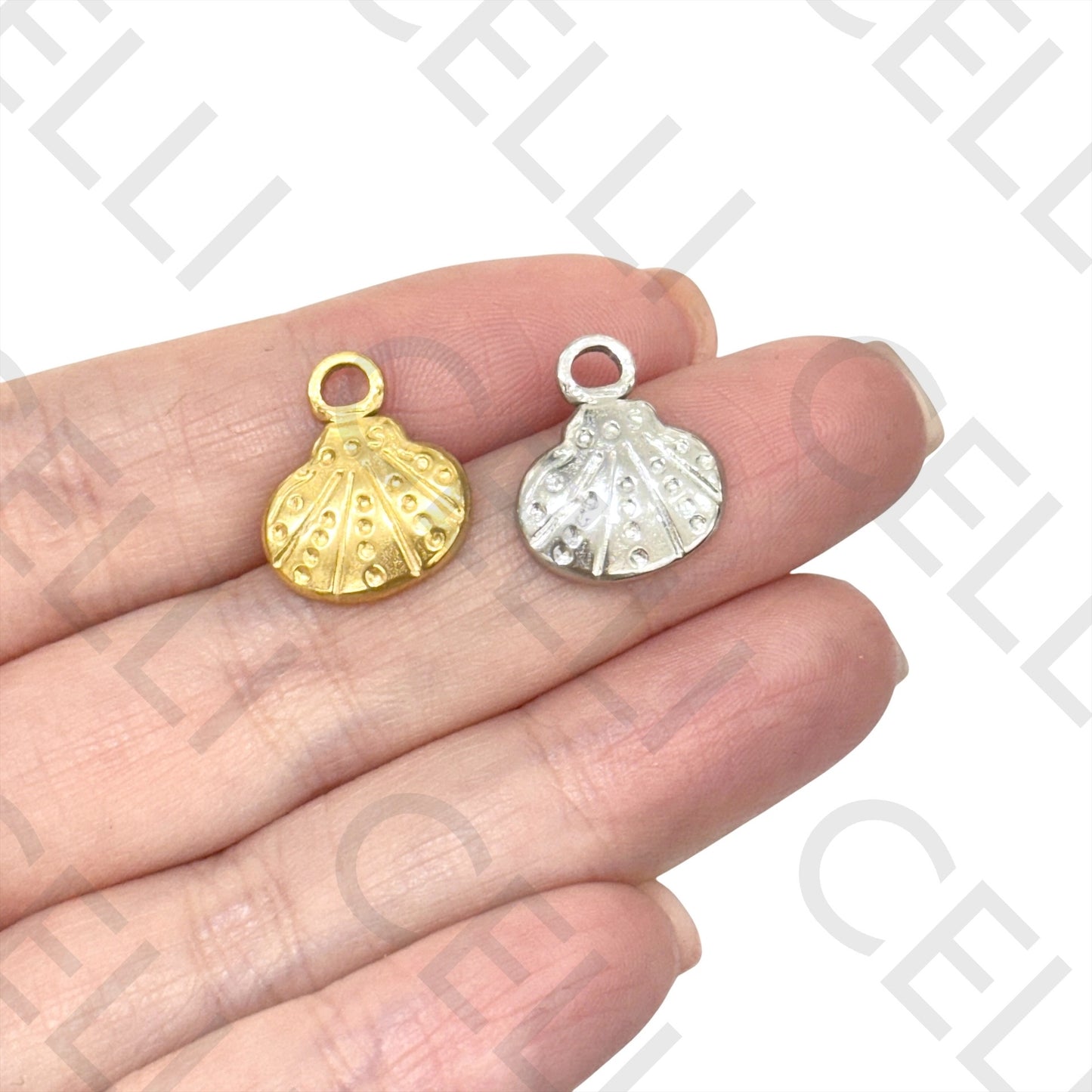 Medalha de Aço - concha (2 und.)