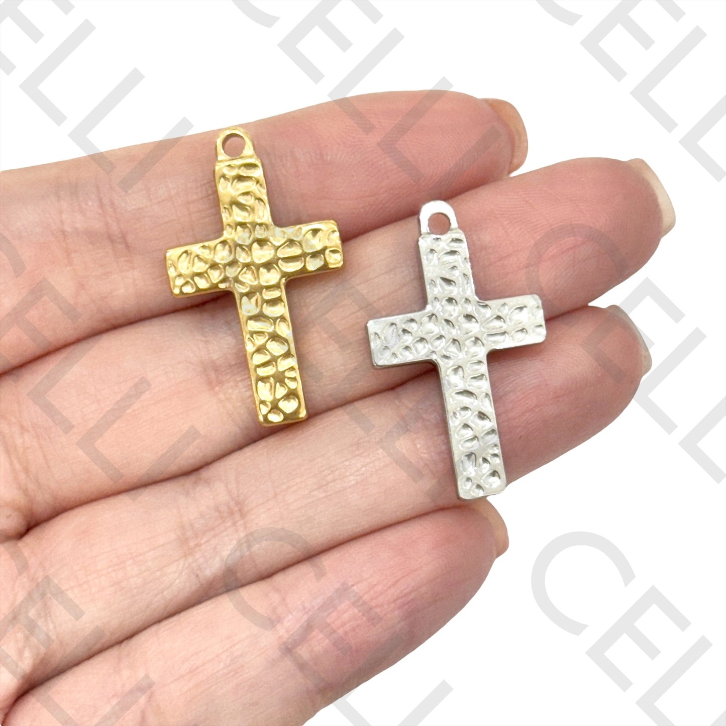 Medalha de Aço - cruz (2 und.)