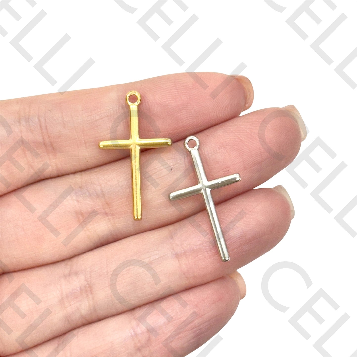 钢制奖章 - 十字架(2个)