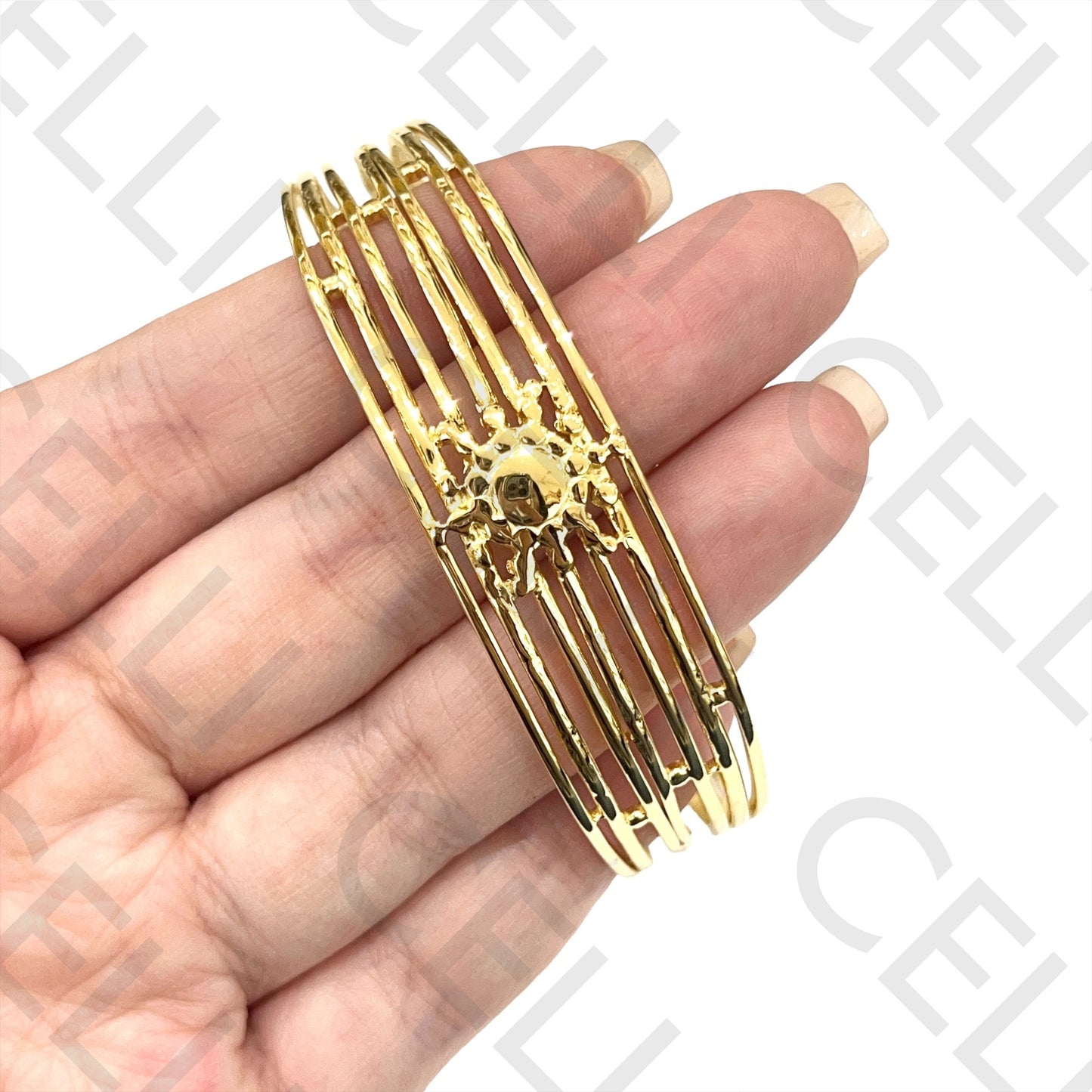 Bracelete de Aço - Sol