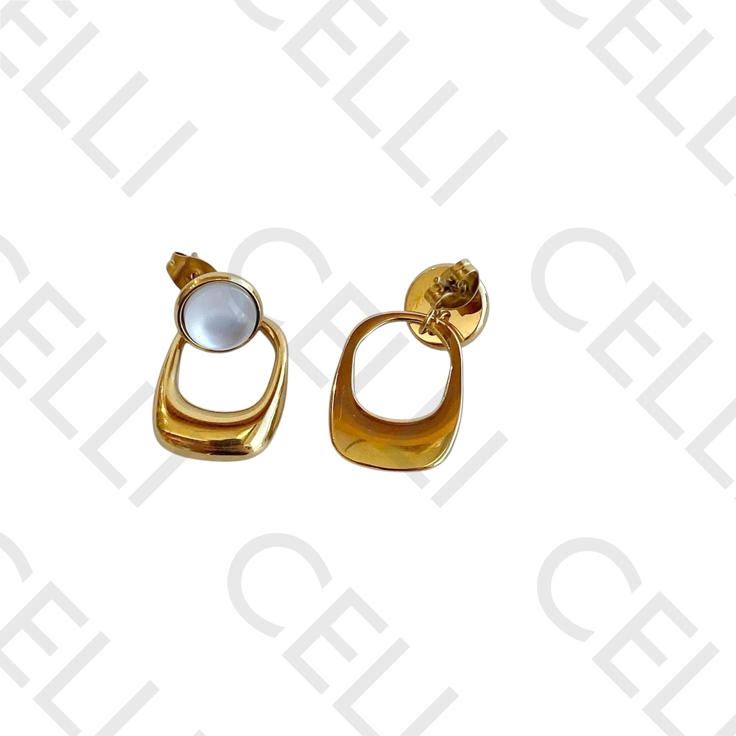 Salto de acero - redondo y cuadrado