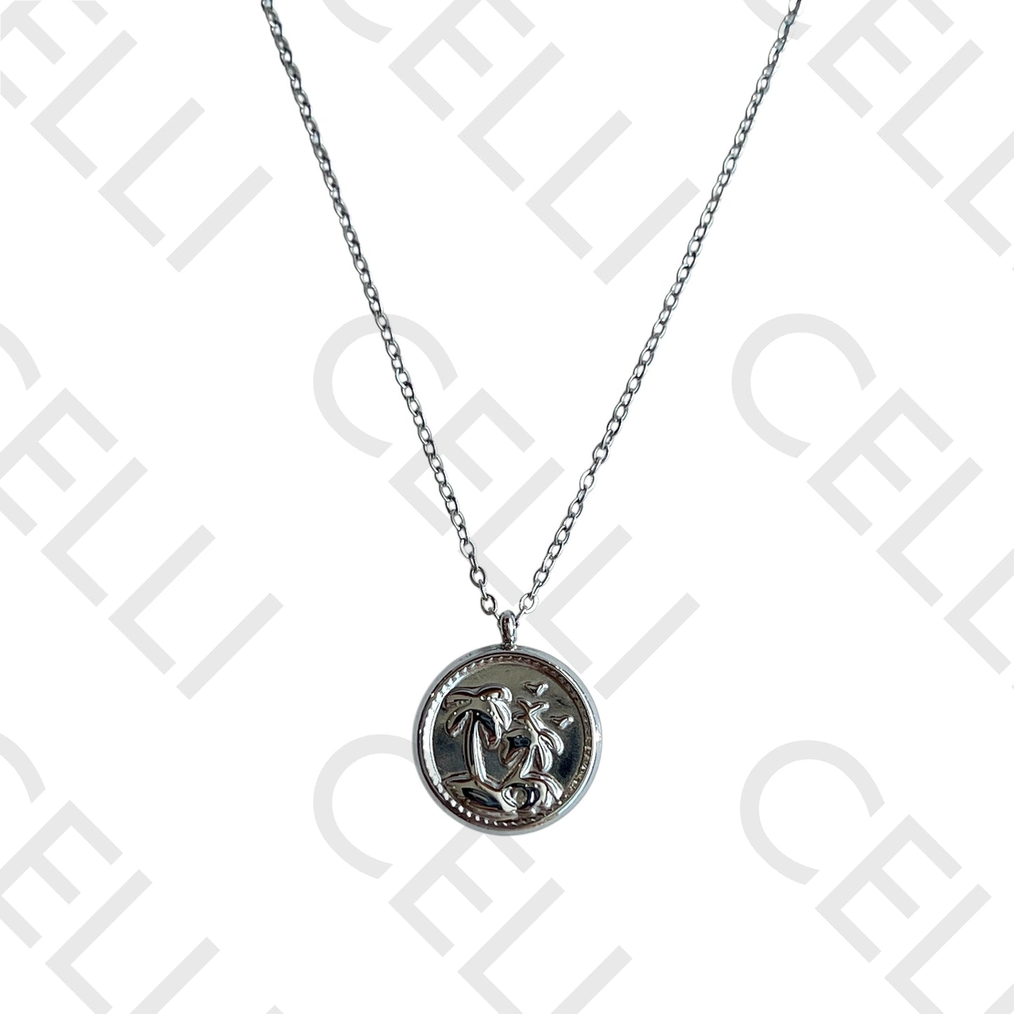 Colar de aço - palmeira