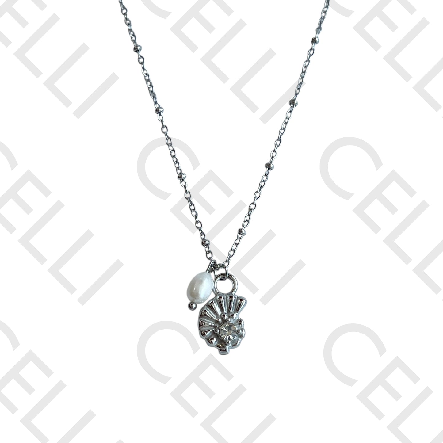 Colar de aço - búzio caracol