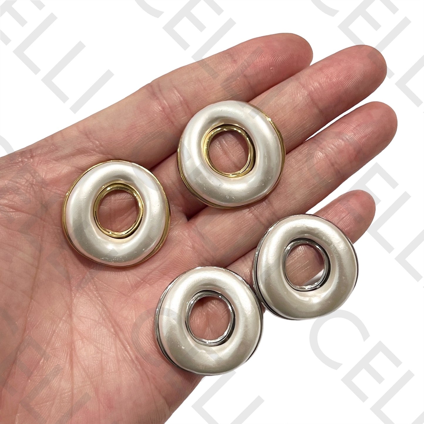 Pendiente de acero - círculo