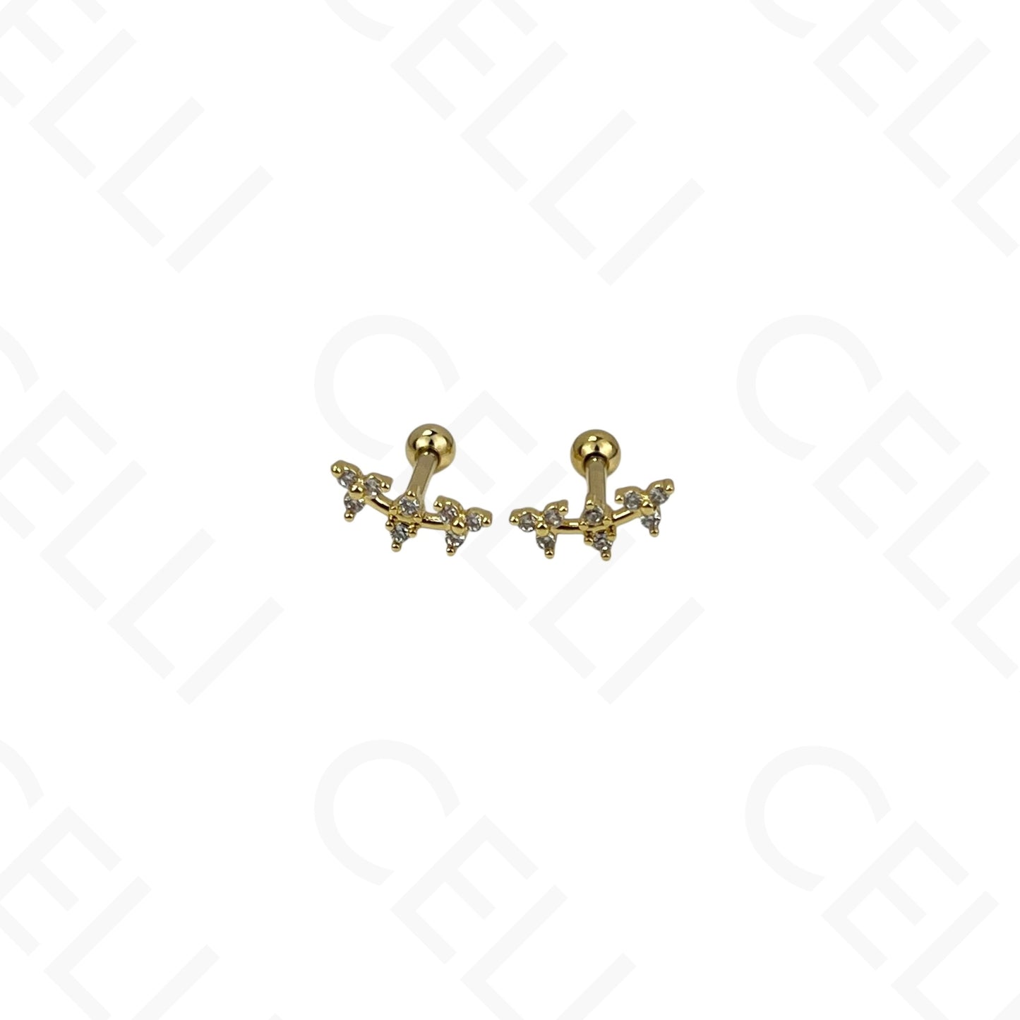 Piercing de Aço - cereja