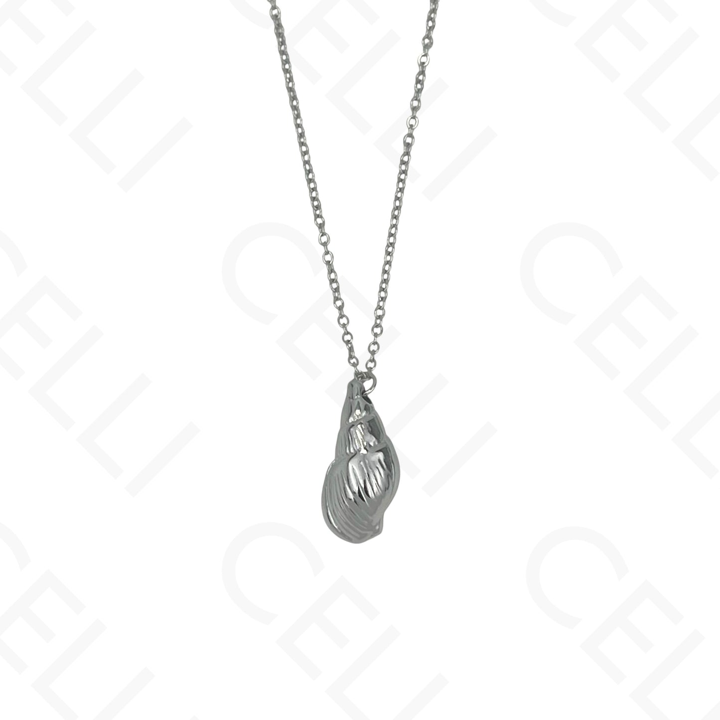 Steel Necklace - Shell