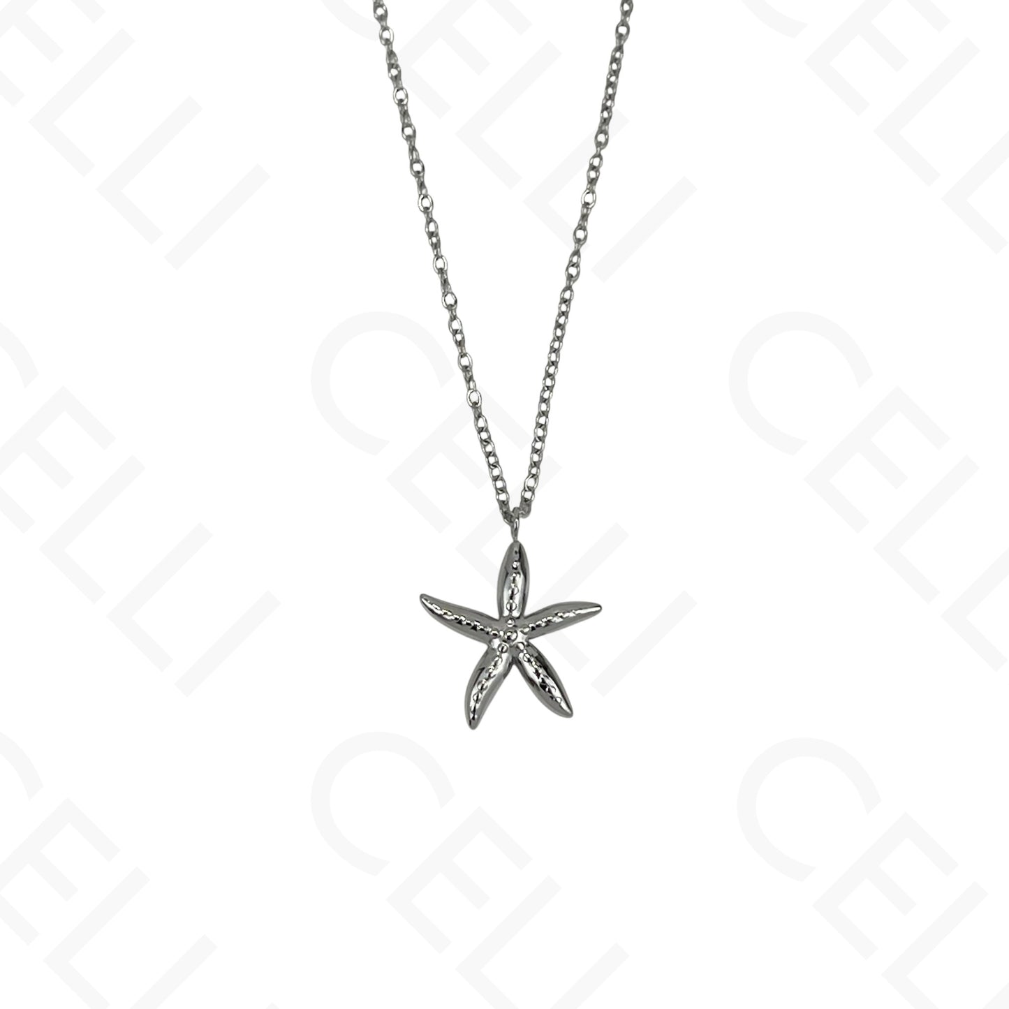 Steel Necklace - starfish