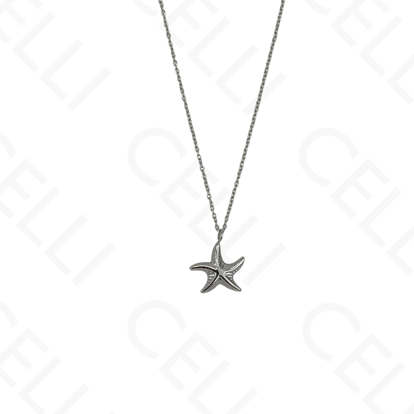 Steel Necklace - starfish