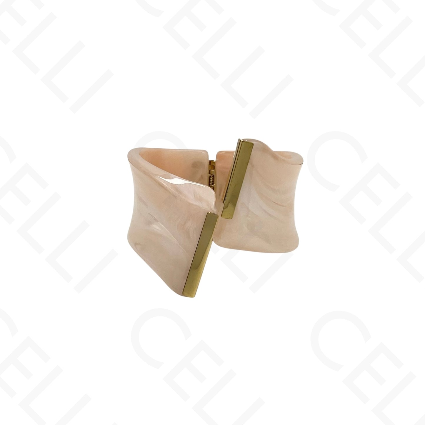 Brazalete de acero - resina con terminales de acero