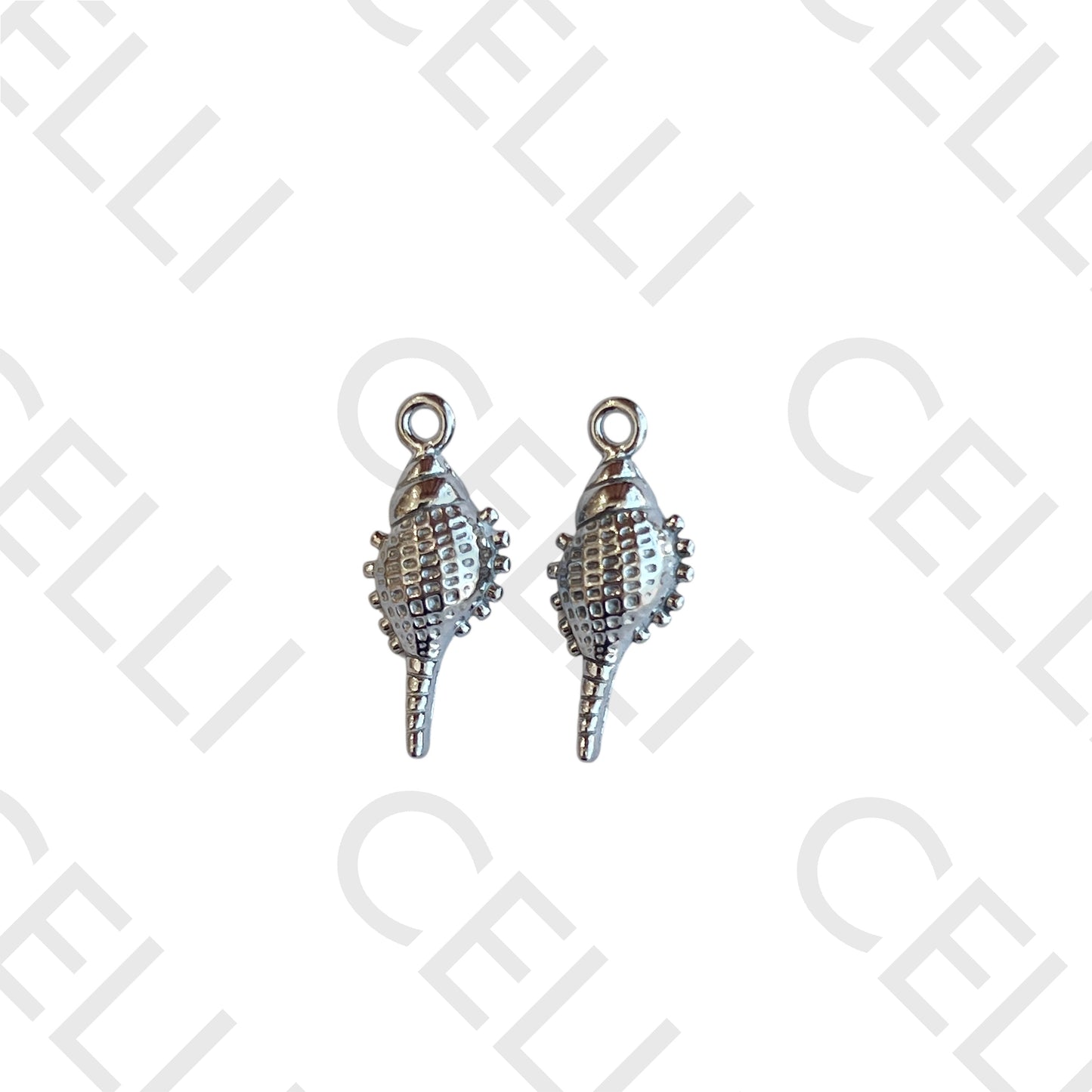 Medalha de Aço - búzio (2 und.)