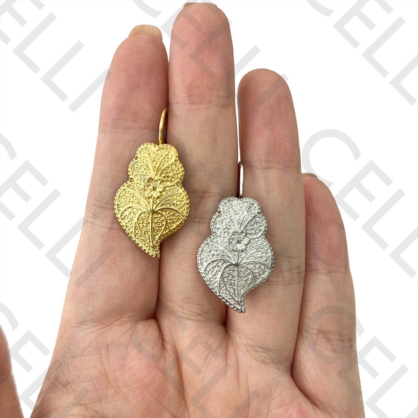 Steel Necklace / Earring - Viana Heart