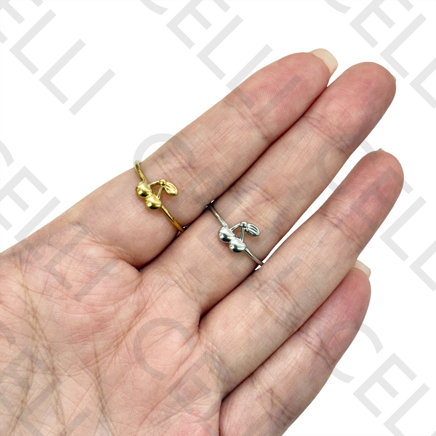 Anillo de Acero - cereza