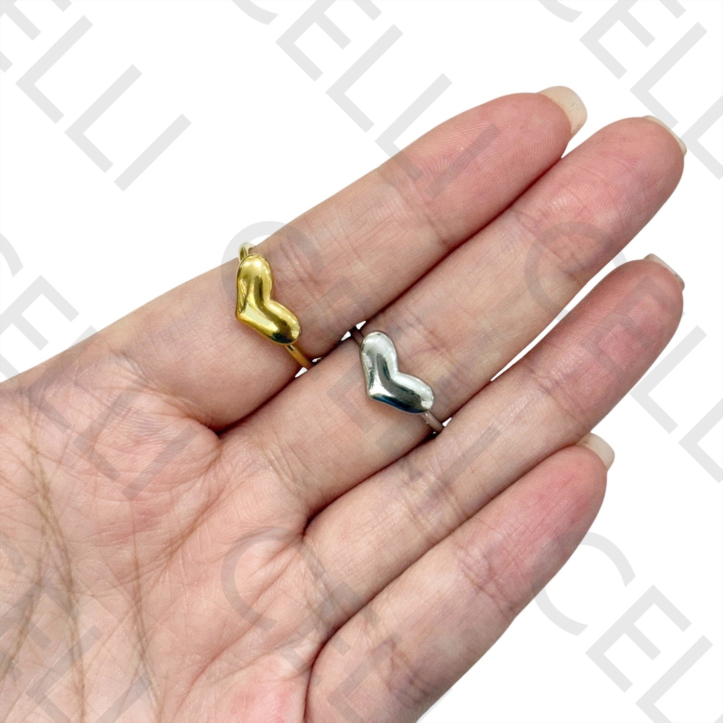 Anillo de Acero - corazón