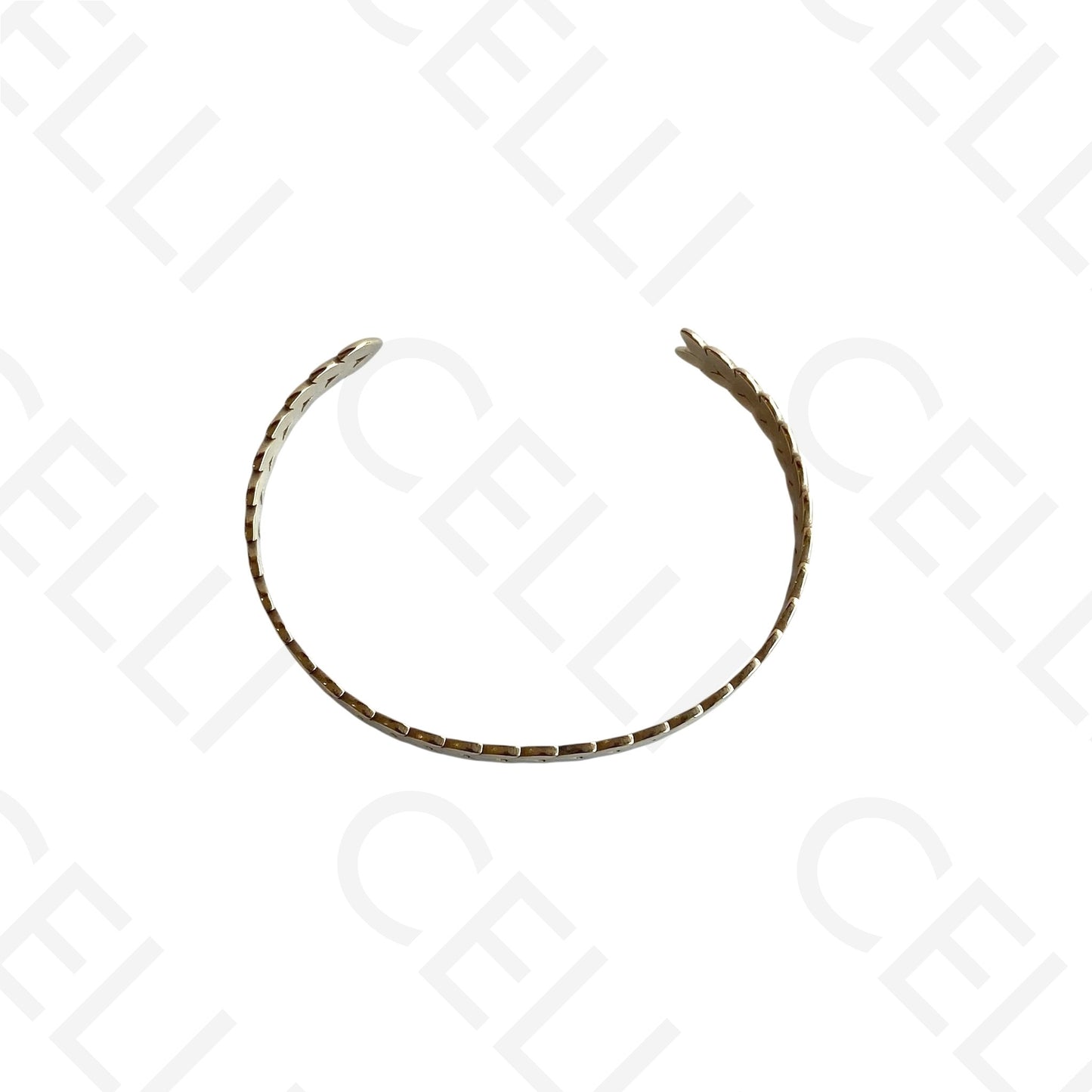 Steel Bracelet - wheat design