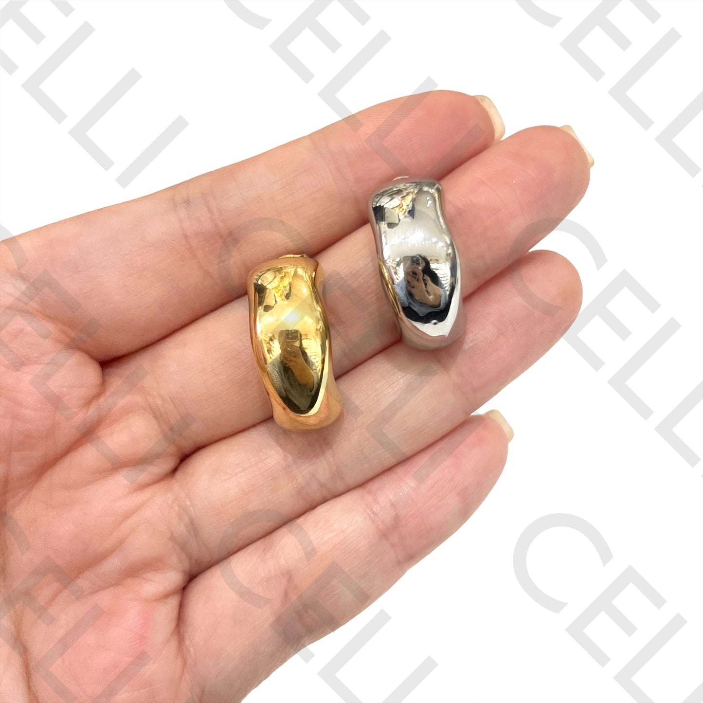 Steel Jump Ring - smooth hoop