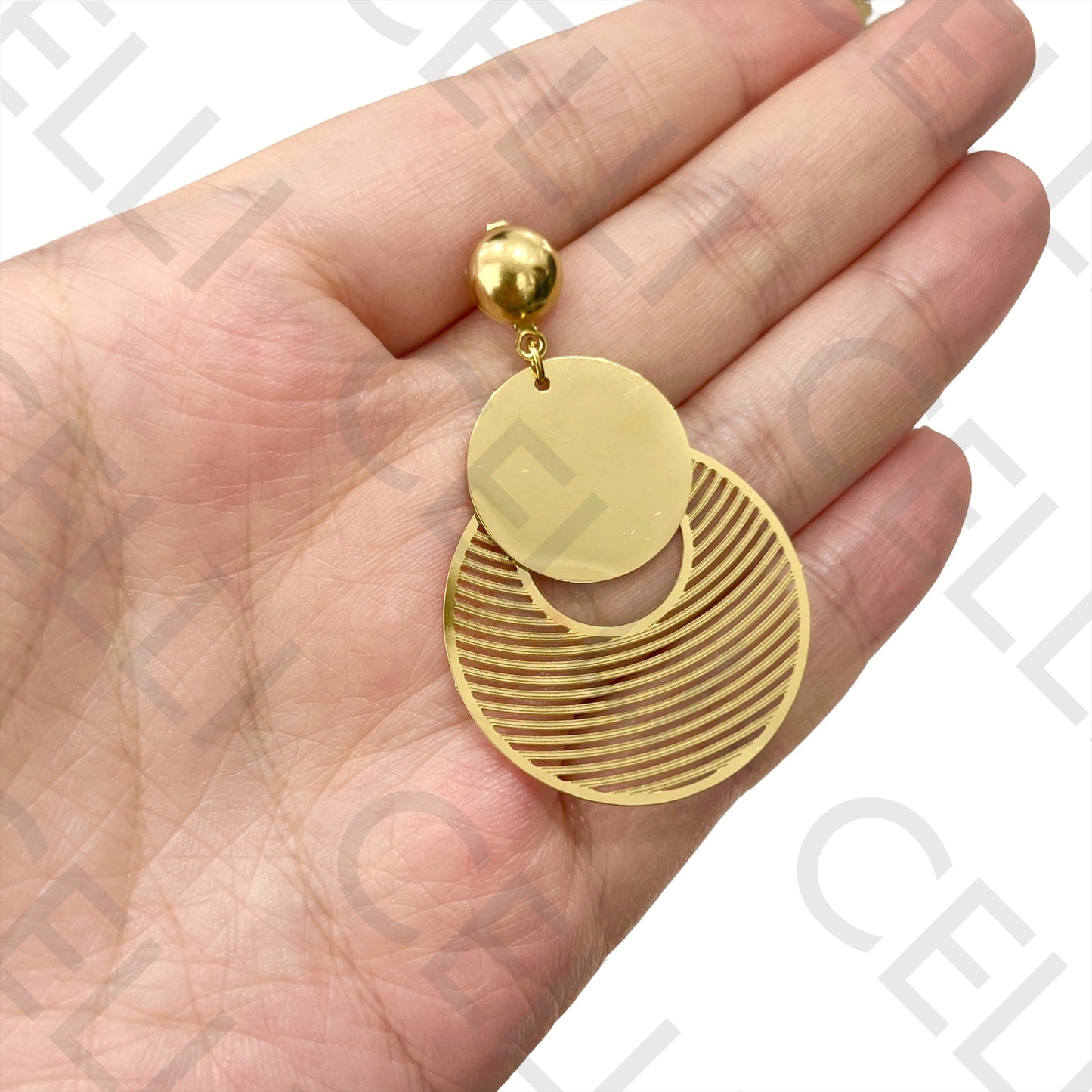 Steel Earring - detailed