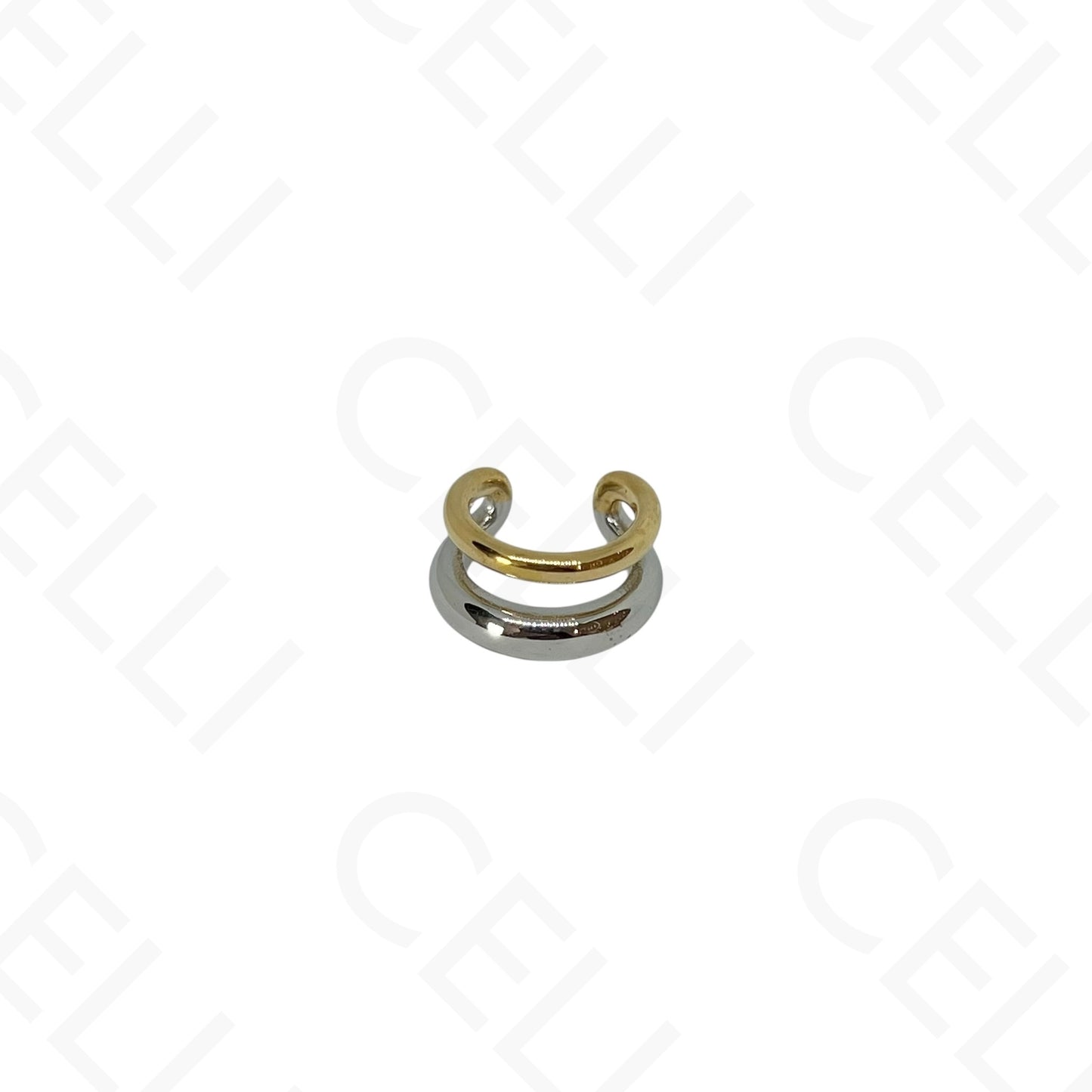 Earcuff de Aço - duplo