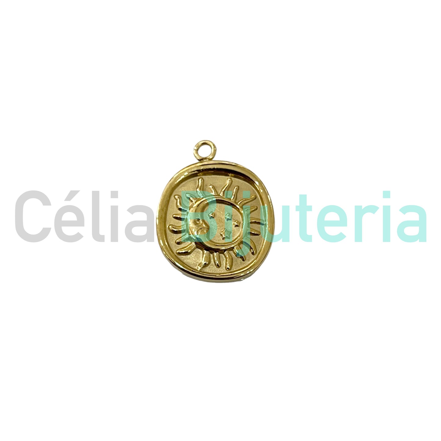 Steel Medal - Sun and Moon