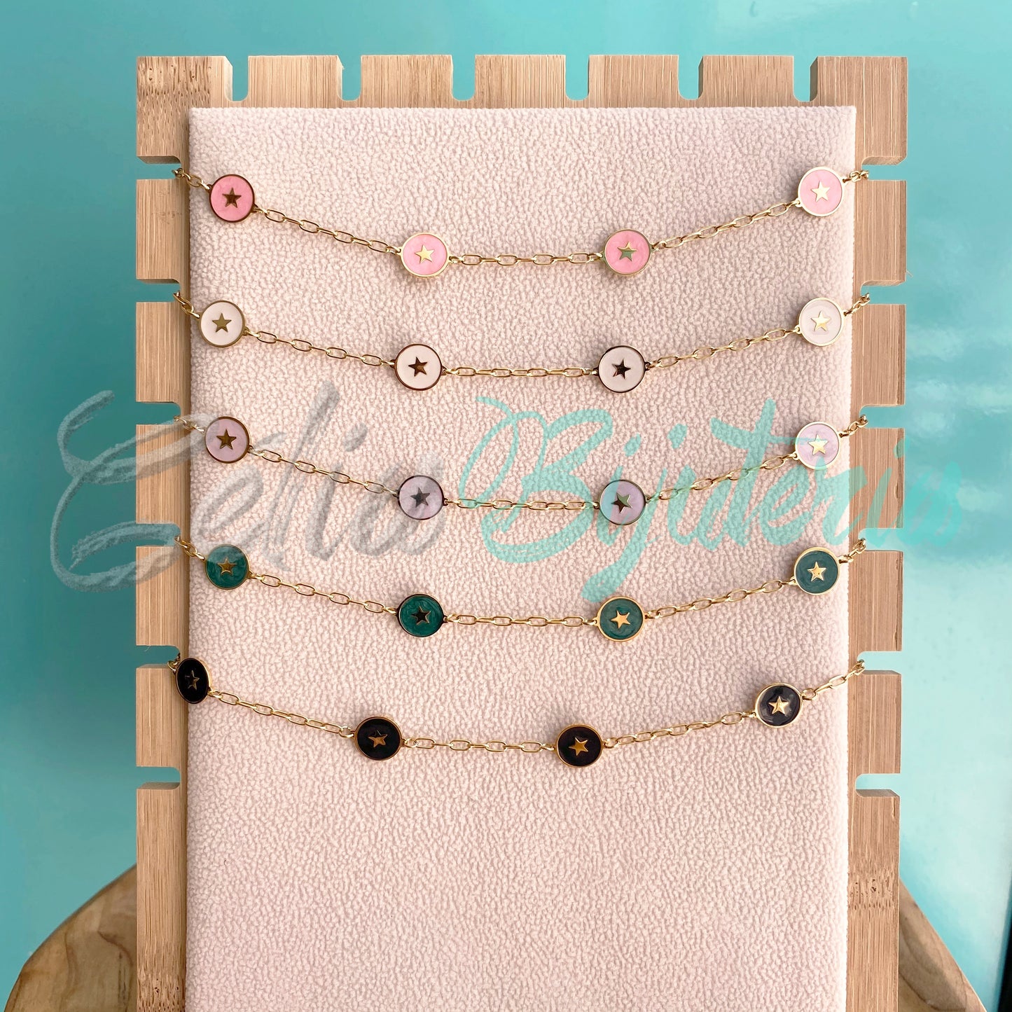 Colar de Aço - estrela